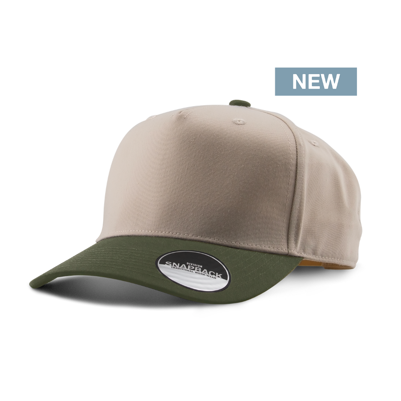 Custom Logo Traditional Division Combo 5-Panel Cap