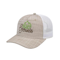 Custom Logo Traditional Five Panel Poly/Rayon with Mesh Back Cap