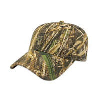 Custom Logo Traditional Structured Six Panel Camo Cap