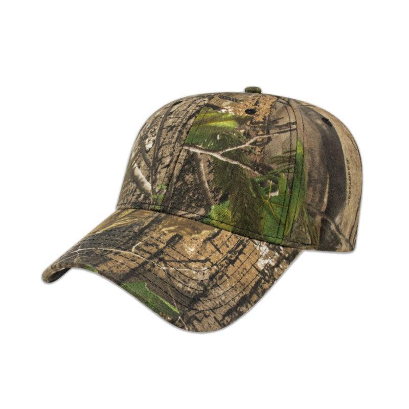Custom Logo Traditional Structured Six Panel Camo Cap