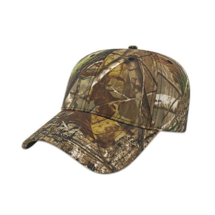 Custom Logo Traditional Structured Six Panel Camo Cap