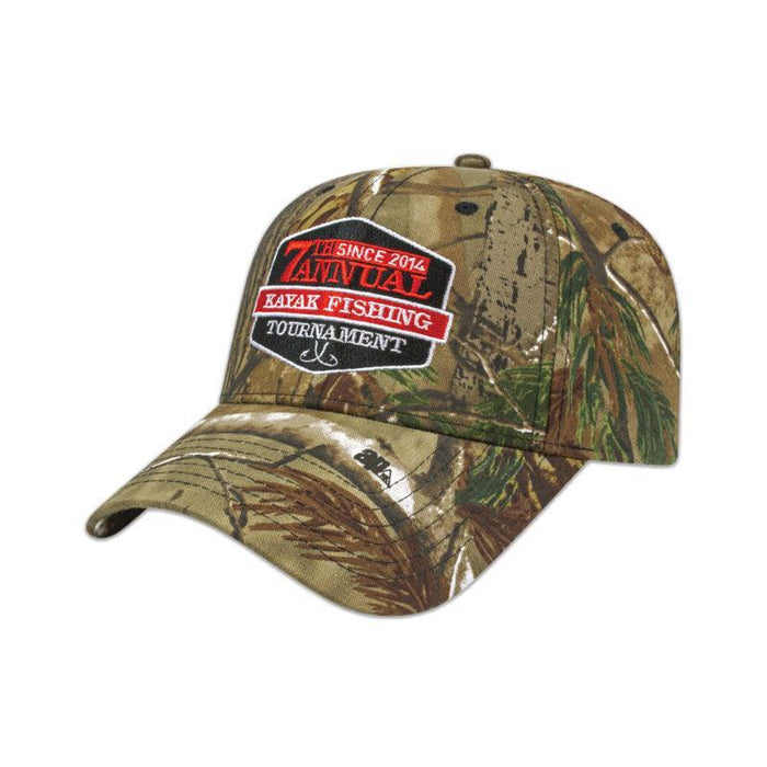 Custom Logo Traditional Structured Six Panel Camo Cap