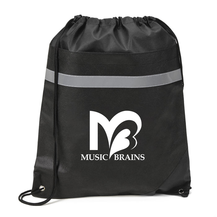 Custom Logo Trailblazer Drawstring Bag