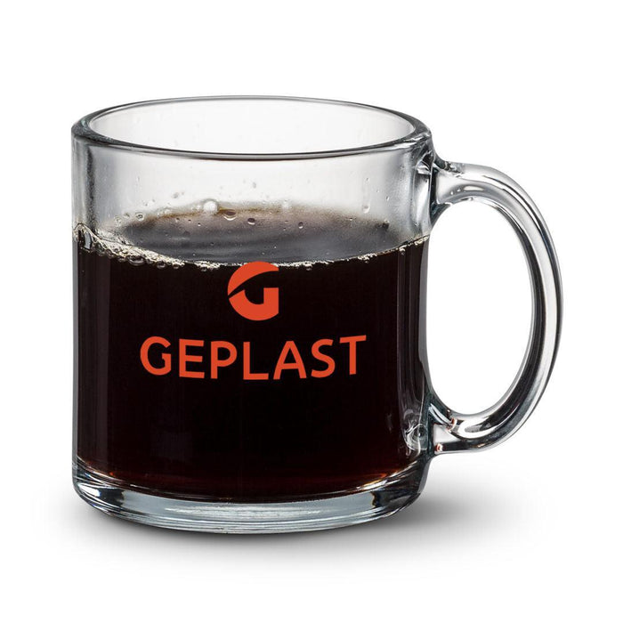 Custom Logo Trenton Glass Coffee Mug - 11oz/13oz