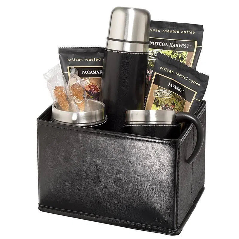 Custom Logo Tuscany Thermal Bottle & Cups Coffee Set