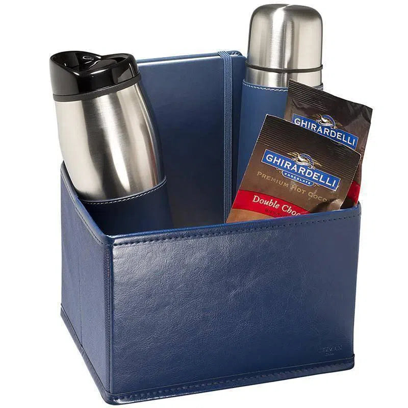 Custom Logo Tuscany Thermal Bottle, Tumbler & Journal Ghirardelli Gift Set