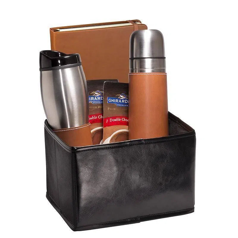 Custom Logo Tuscany Thermal Bottle, Tumbler & Journal Ghirardelli Gift Set, Primeline, Canada