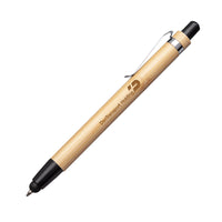 Custom Logo Twain Bamboo Pen & Stylus