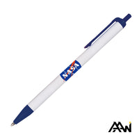 Custom Logo Value Slim Vividprint™ Pen w/Matte Trim
