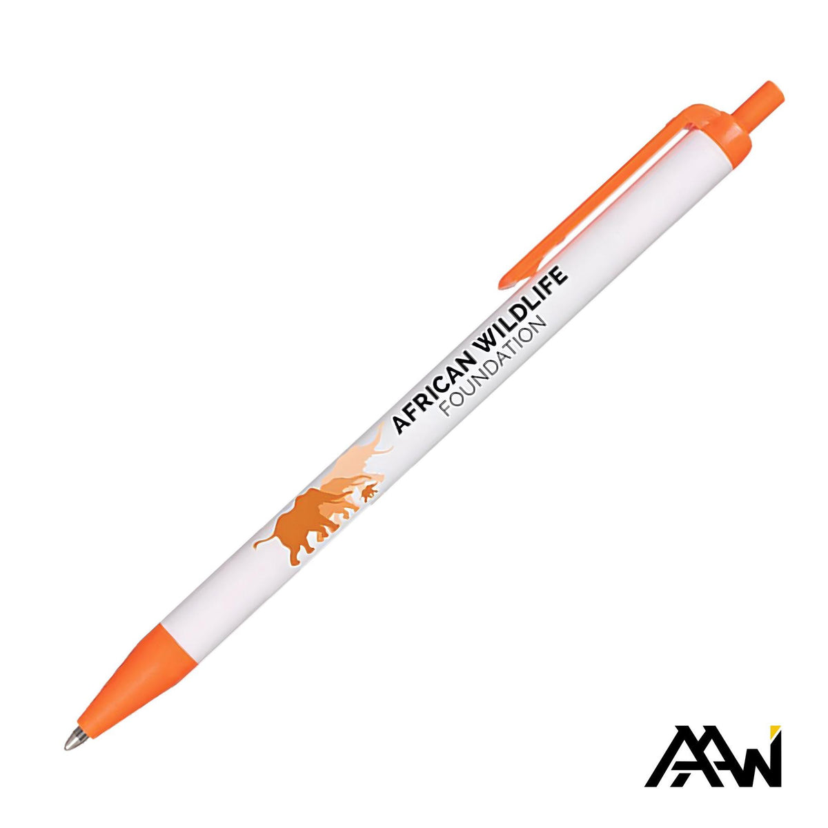 Custom Logo Value Slim Vividprint™ Pen w/Matte Trim