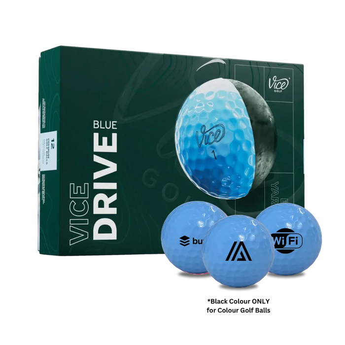Custom Logo Vice Drive Golf Balls