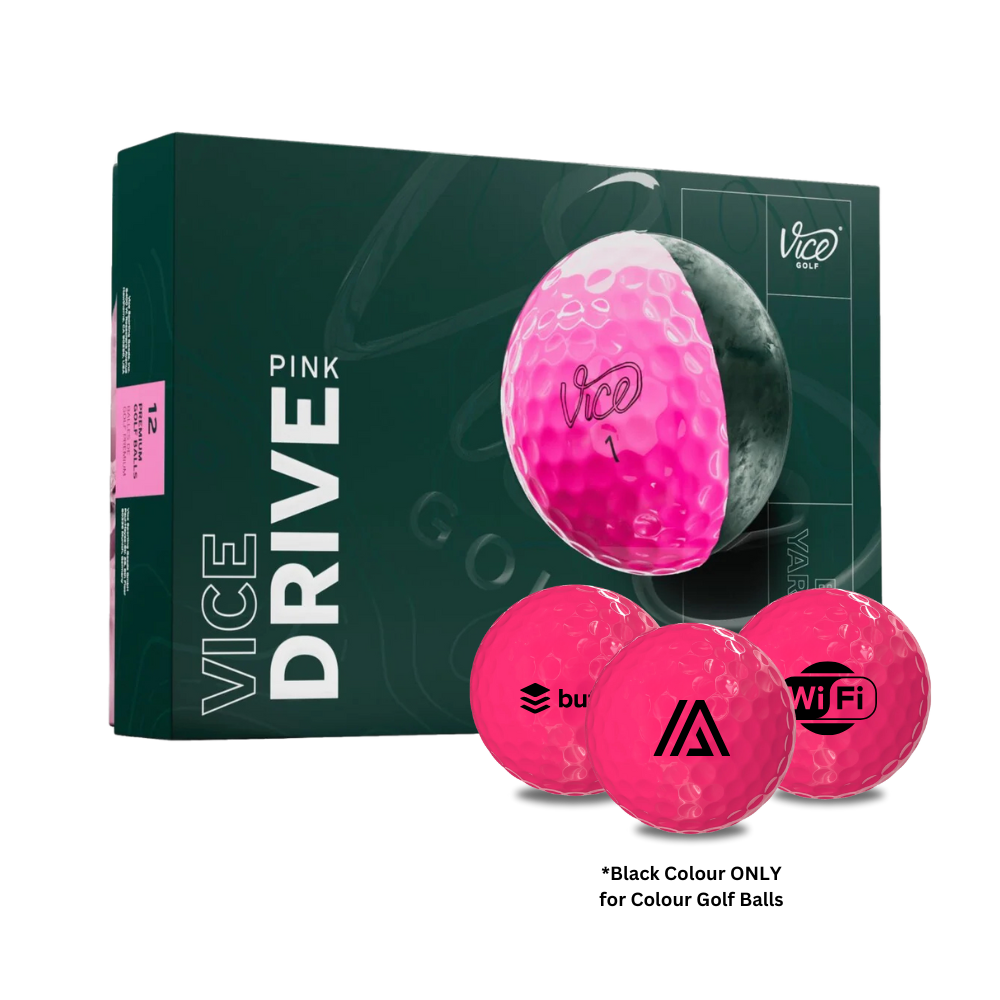 Custom Logo Vice Drive Golf Balls