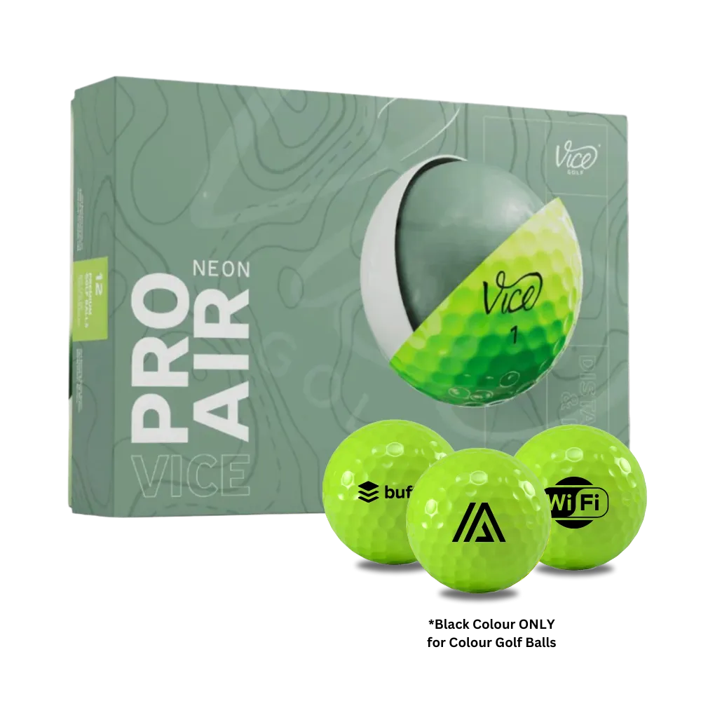 Custom Logo Vice Pro Air Golf Balls