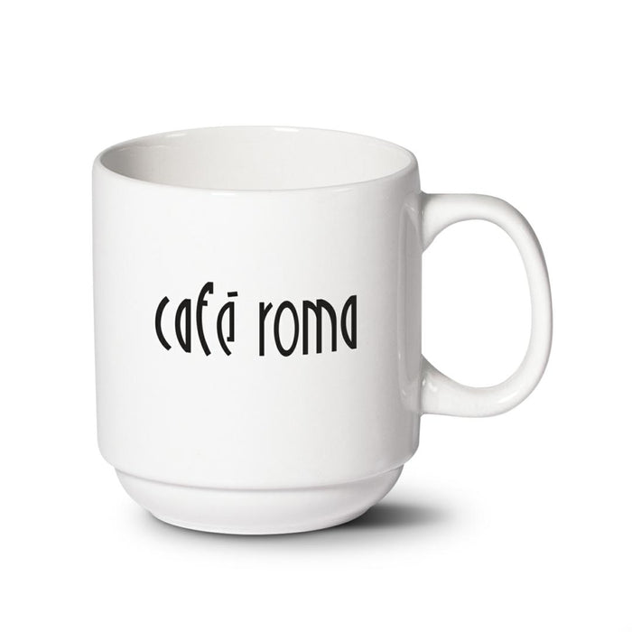 Custom Logo Vivian Porcelain Mug - 12oz