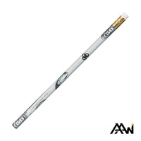 Custom Logo VividPrint™ Pencil w/Eraser