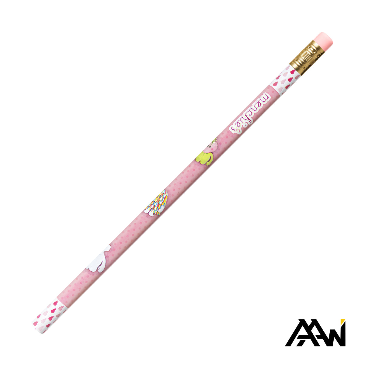 Custom Logo VividPrint™ Pencil w/Eraser