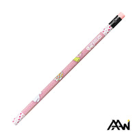 Custom Logo VividPrint™ Pencil w/Eraser