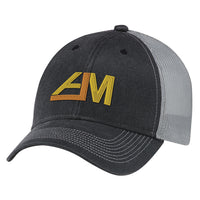 Custom Logo Weathered 6 Panel Trucker Hat
