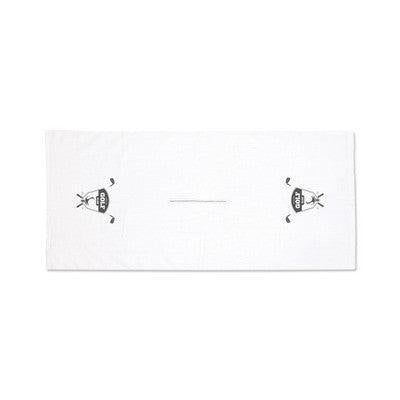 Custom Logo Terry White Caddy Towel