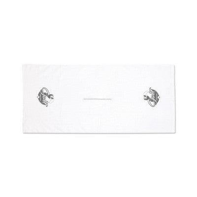Custom Logo Terry White Caddy Towel