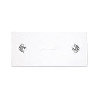 Custom Logo Terry White Caddy Towel