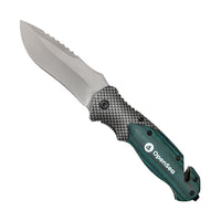 Custom Logo Whitetail Pakka Wood Pocket Knife