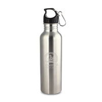 Custom Logo Wide Mouth Flair Bottle with Carabiner - 25oz