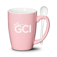Custom Logo Winfield Mug & Spoon 15oz - Imprinted