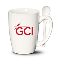 Custom Logo Winfield Mug & Spoon 15oz - Imprinted