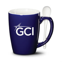 Custom Logo Winfield Mug & Spoon 15oz - Imprinted