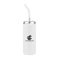 Custom Logo Wynn Tumbler SS Straw w/Silcone Tip - 20oz