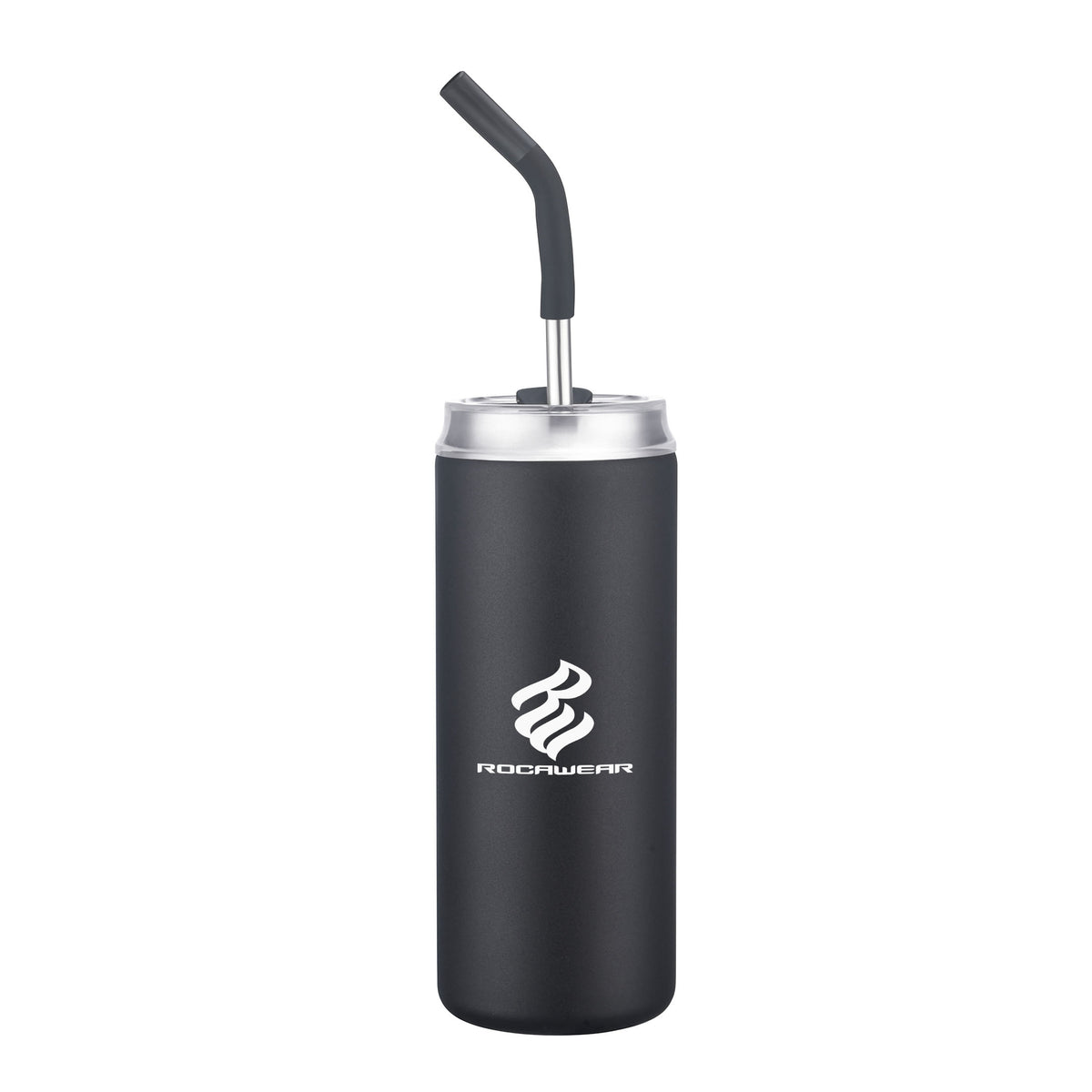 Custom Logo Wynn Tumbler SS Straw w/Silcone Tip - 20oz