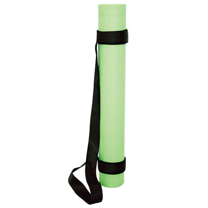 Custom Logo Yoga Mat With Strap: 4mm Mat