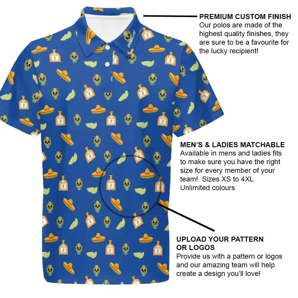 Custom Logo and Design Golf Polo for Men and Ladies