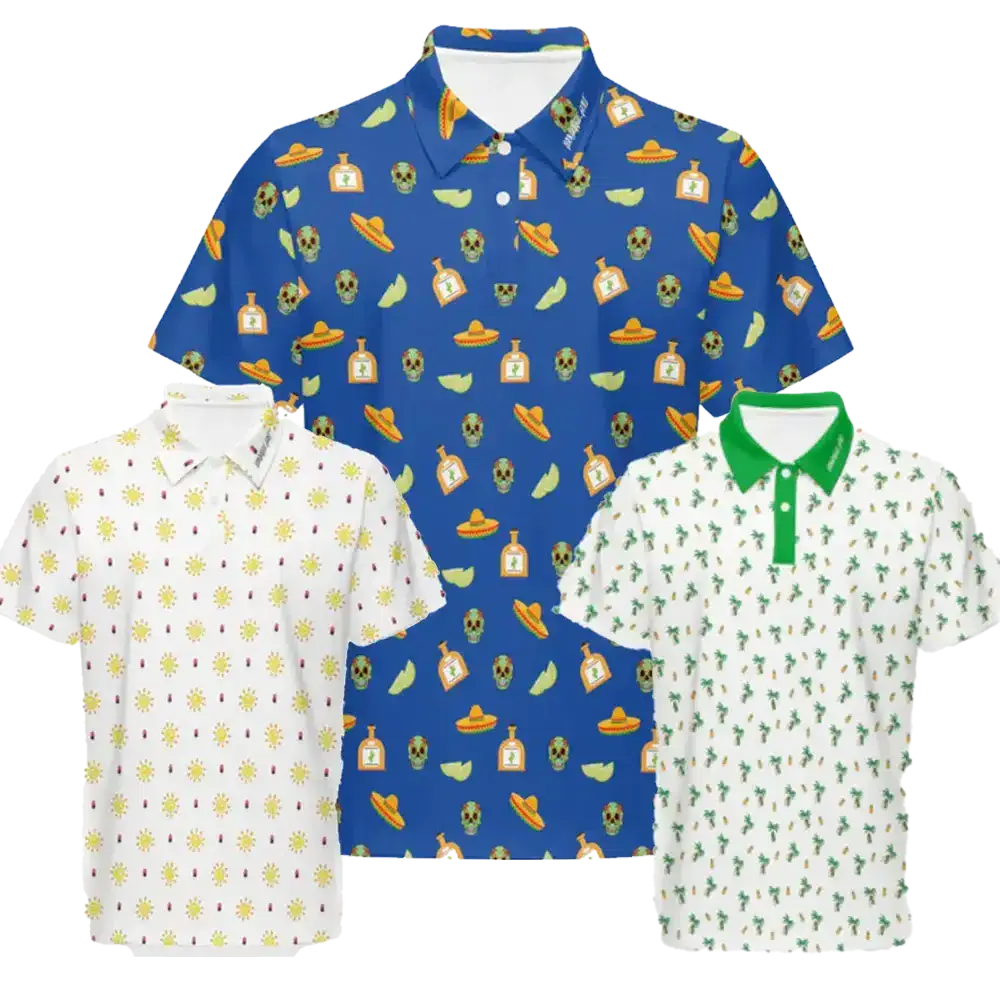 Custom Logo and Design Golf Polo for Men and Ladies