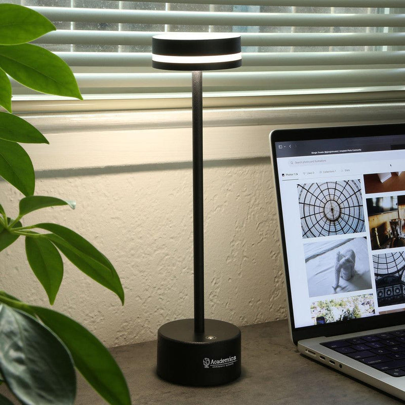 Custom Logo reNew Nightshade Rechargeable 3 Mode Desk Lamp