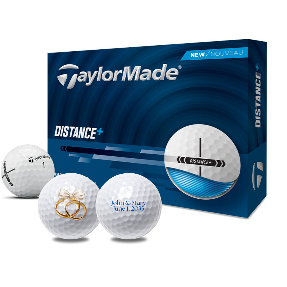 Custom Wedding Golf Balls