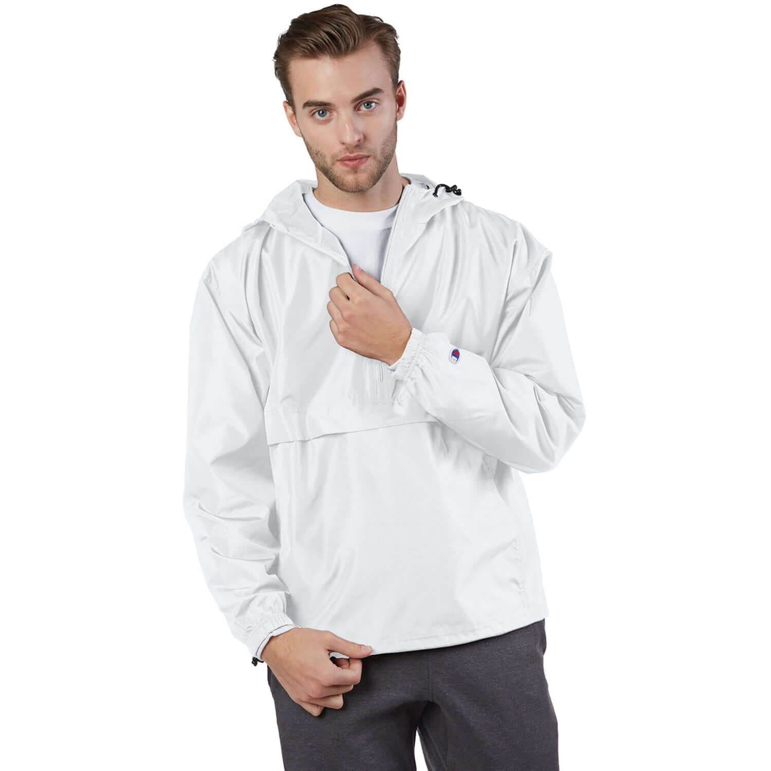 【DISCERNMENT】Cross high neck anorak JK DISCERNMENT】Cross high neck anorak JK Lightweight Pullover