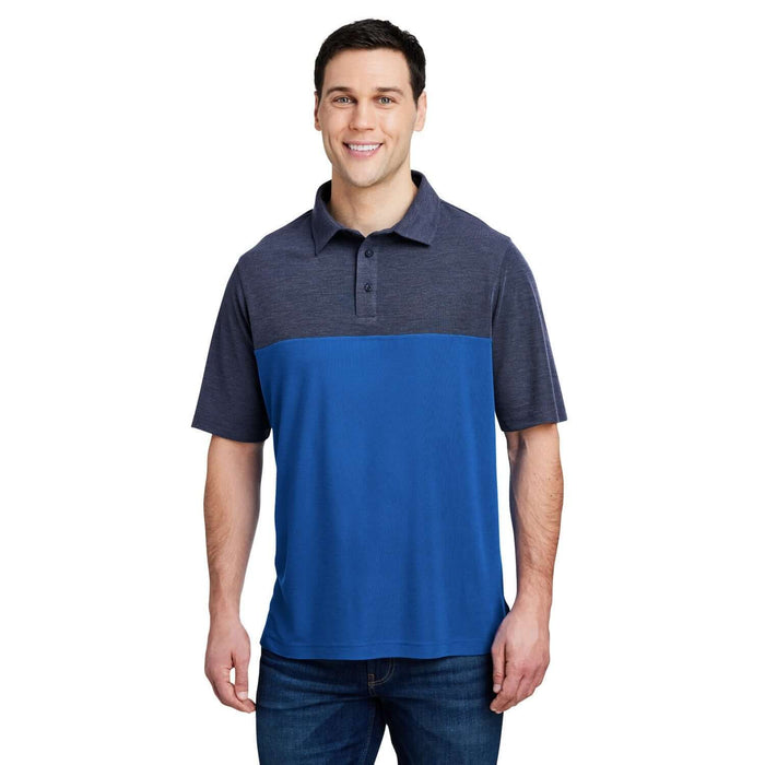 Custom Logo Core365 Men's Fusion ChromaSoft Colorblock Polo - Mens