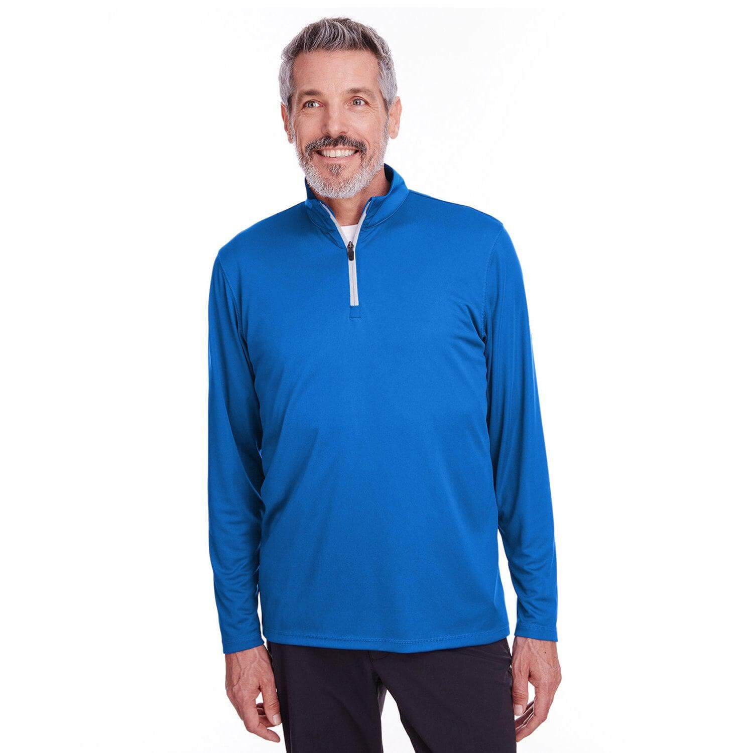 Custom Logo PUMA Golf Icon Quarter-Zip Pullover - Mens