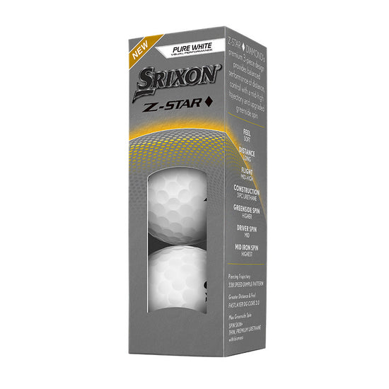 Srixon Z-Star Diamond Golf Balls Canada – Canadian Pro Shop