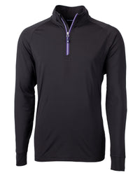 Cutter & Buck Adapt Recycled Soft Knit Stretch Mens Big & Tall Quarter Zip Pullover