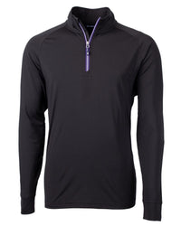 Cutter & Buck Adapt Recycled Soft Knit Stretch Mens Big & Tall Quarter Zip Pullover