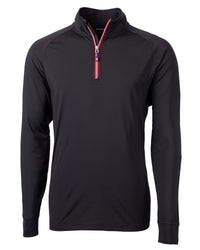 Cutter & Buck Adapt Recycled Soft Knit Stretch Mens Big & Tall Quarter Zip Pullover
