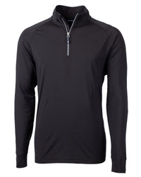 Cutter & Buck Adapt Recycled Soft Knit Stretch Mens Big & Tall Quarter Zip Pullover