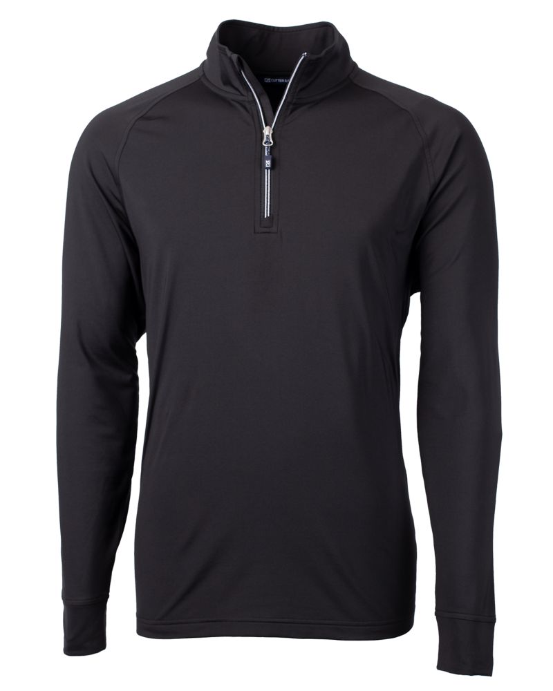 Cutter & Buck Adapt Recycled Soft Knit Stretch Mens Big & Tall Quarter Zip Pullover