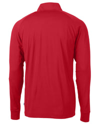 Cutter & Buck Adapt Recycled Soft Knit Stretch Mens Big & Tall Quarter Zip Pullover