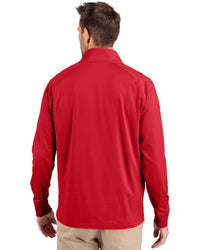 Cutter & Buck Adapt Recycled Soft Knit Stretch Mens Big & Tall Quarter Zip Pullover