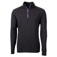 Cutter & Buck Adapt Recycled Soft Knit Stretch Mens Big & Tall Quarter Zip Pullover