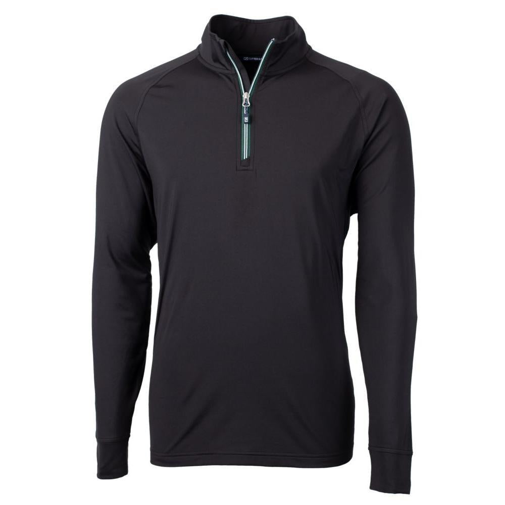 Cutter & Buck Adapt Recycled Soft Knit Stretch Mens Big & Tall Quarter Zip Pullover